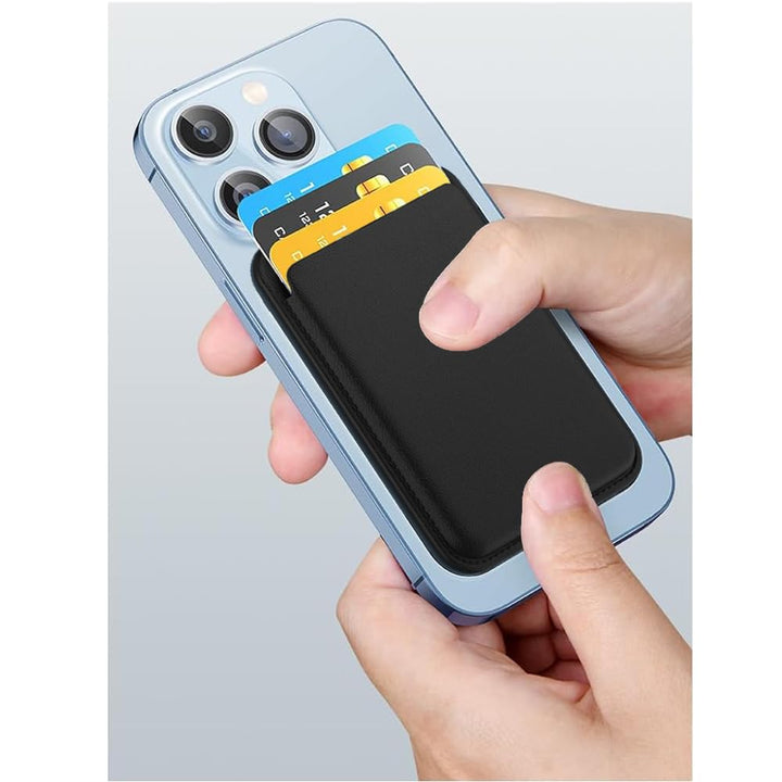 MagSafe Jet Wallet: Sleek Card Holder for iPhone - DOKUTRONIX
