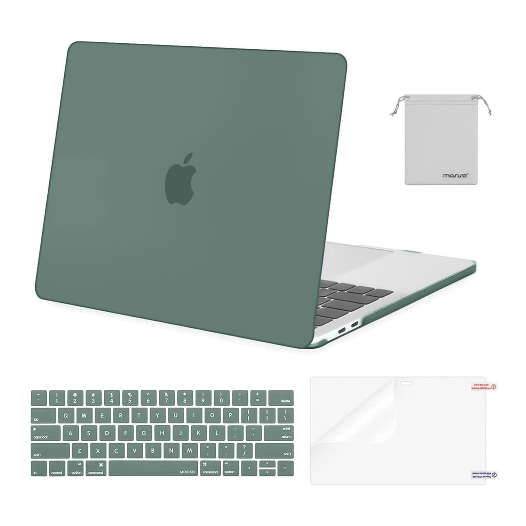 MacBook Pro 13 inch Case Kit - Midnight Green