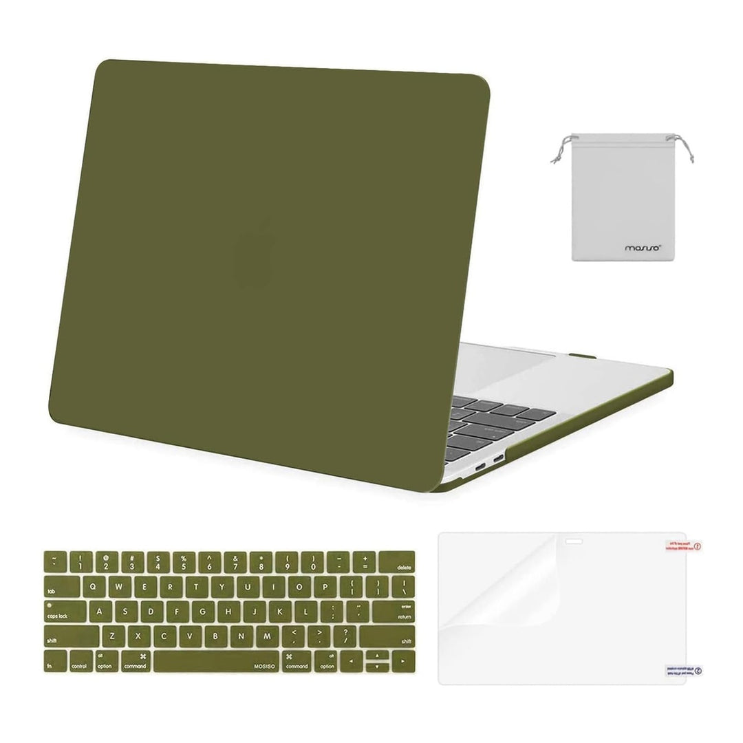MacBook Pro 13 inch Case Kit - Midnight Green