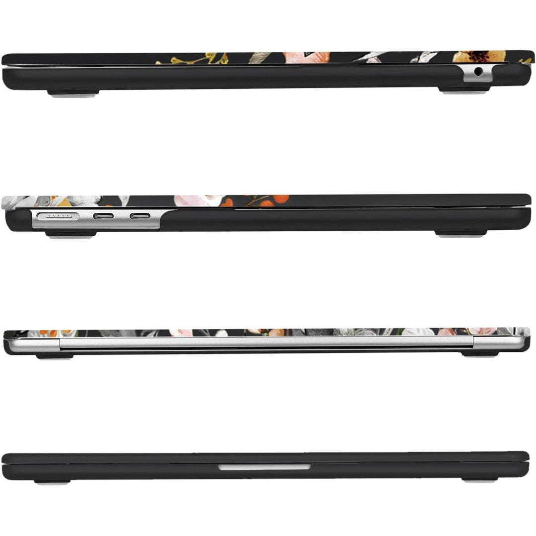 Clear Bloom MacBook Air 13 Case & Cover Set