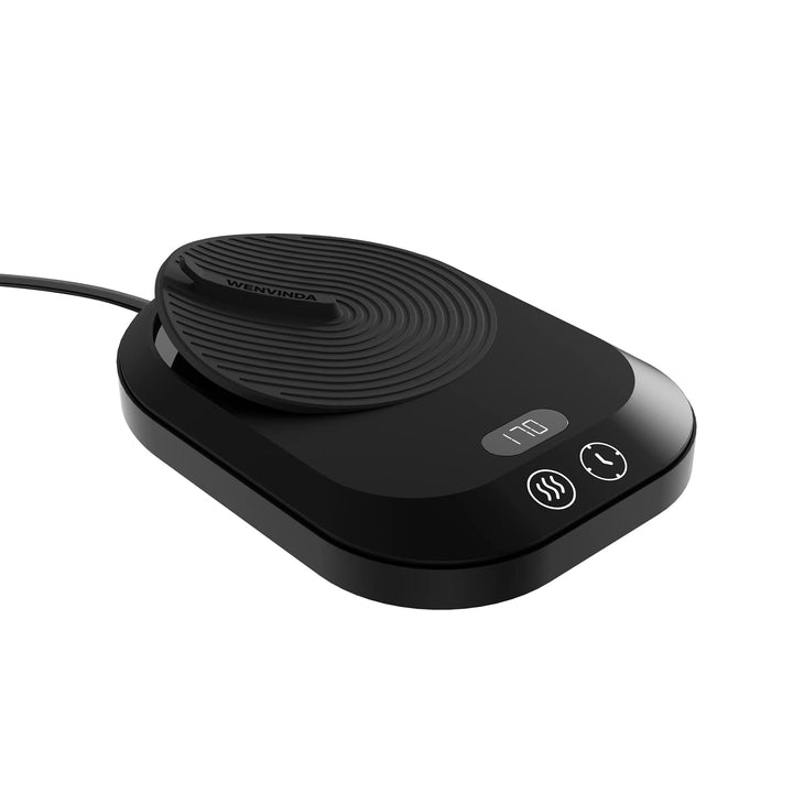 SmartDesk Mug Warmer Pro: 3-Temp, Timer & Auto Shut-Off