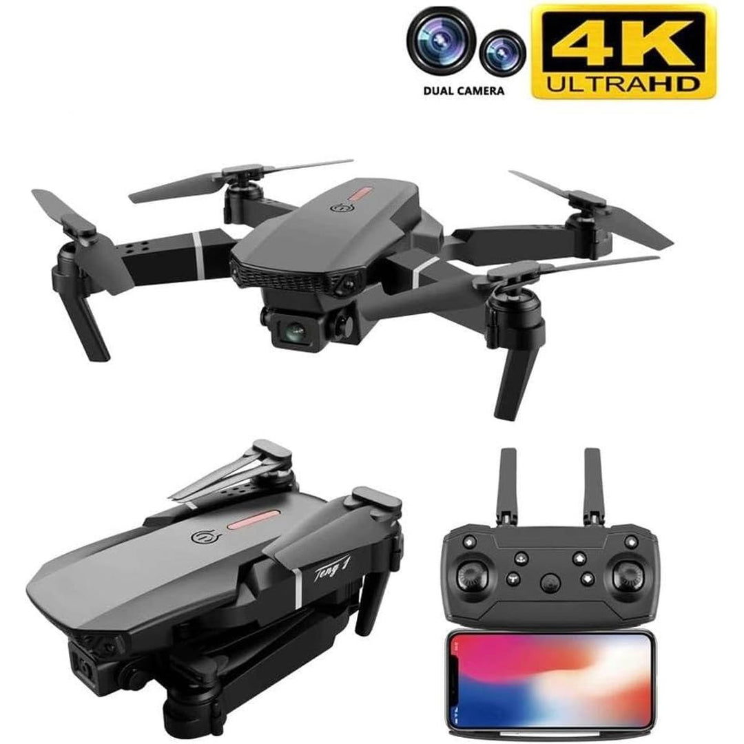 FoldCam Drone: Beginner's RC with Dual Camera