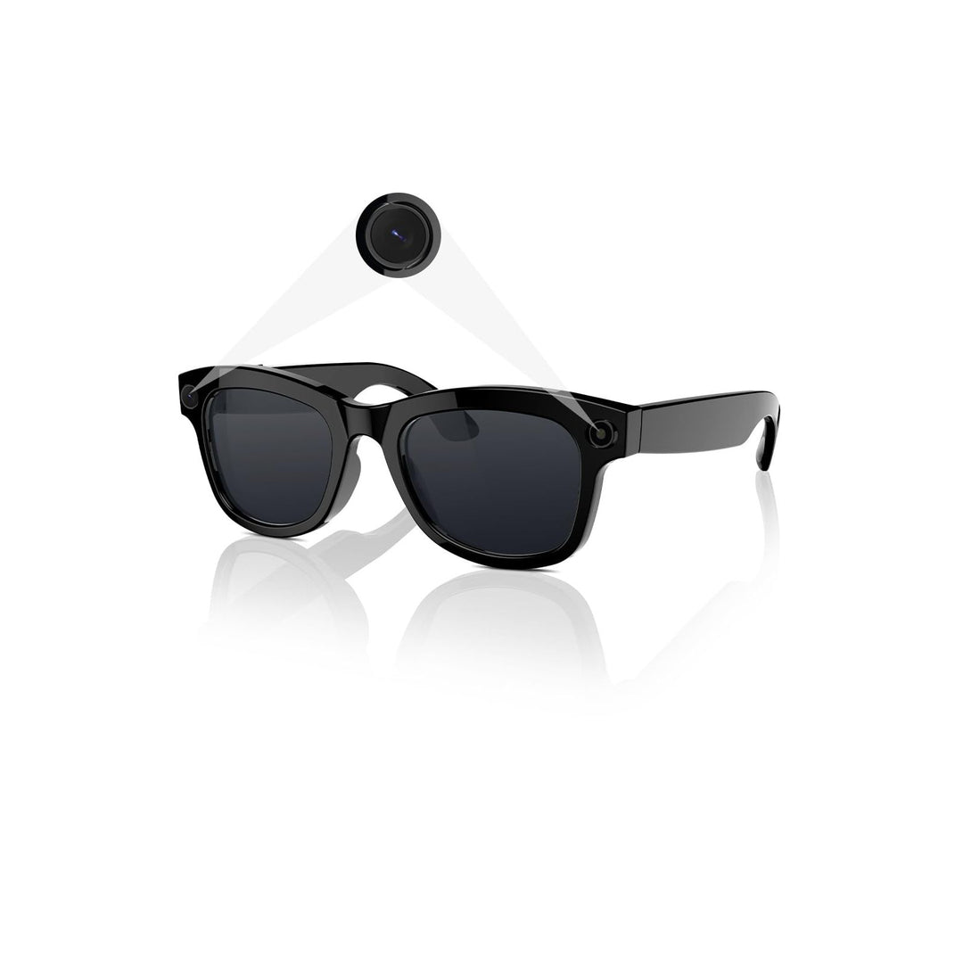 VisionCapture Smart Glasses: HD Photo & Video Recorder