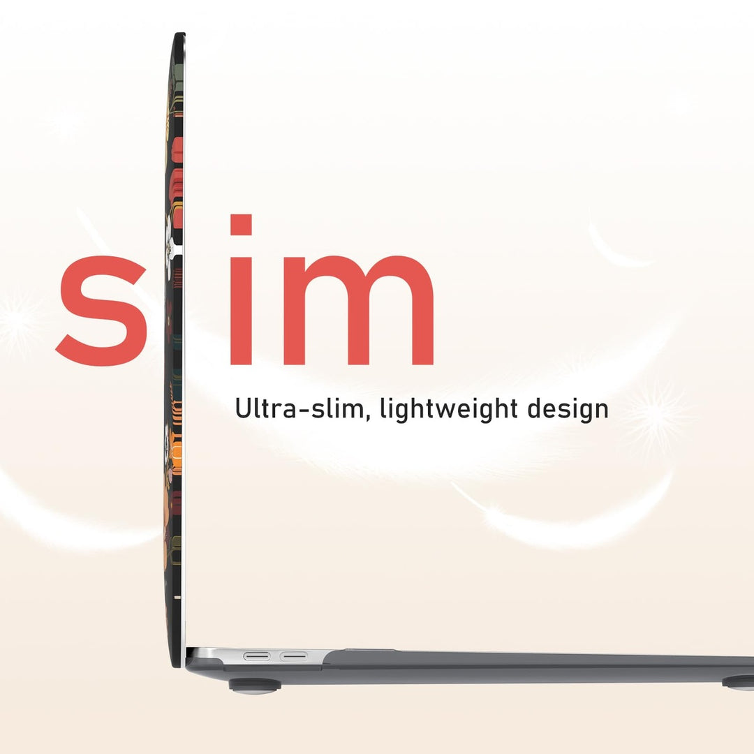 iLeadon Pink Floral MacBook Air 13 Case & Cover