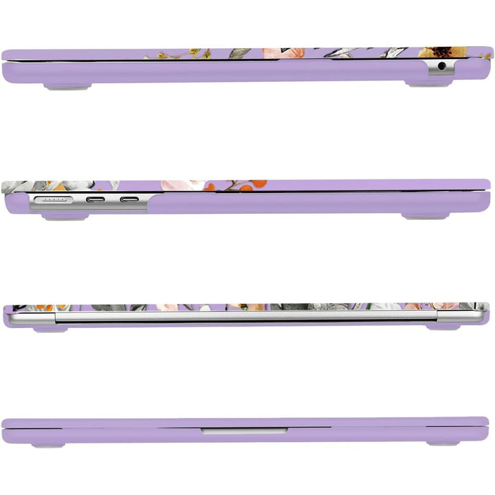 Clear Bloom MacBook Air 13 Case & Cover Set