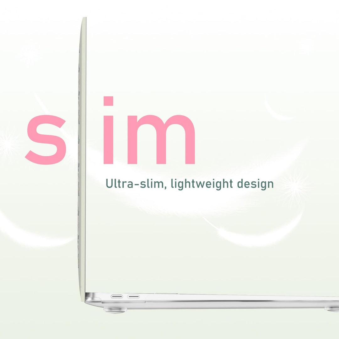 iLeadon Pink Floral MacBook Air 13 Case & Cover