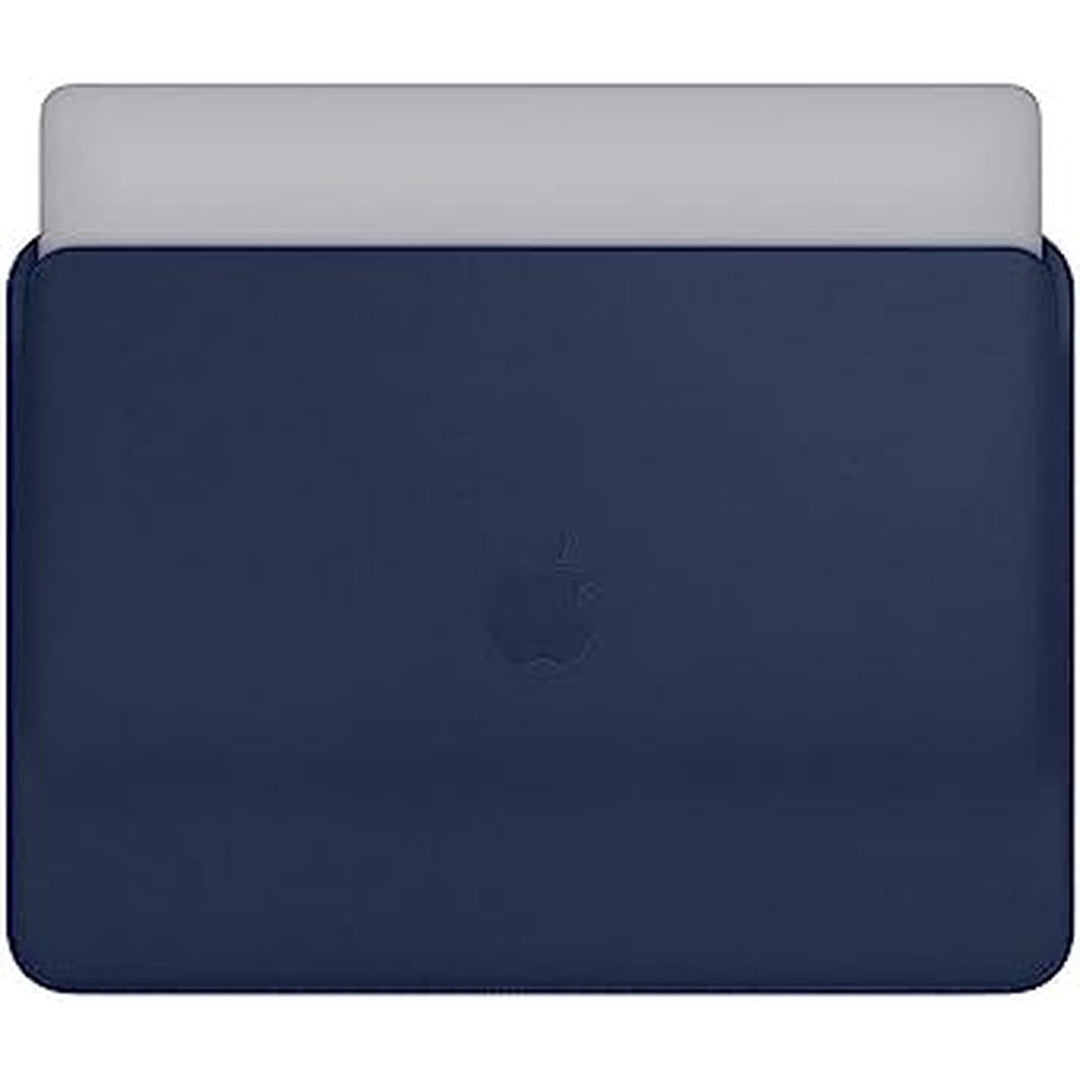 Midnight Blue Leather Sleeve for 13 MacBook - DOKUTRONIX