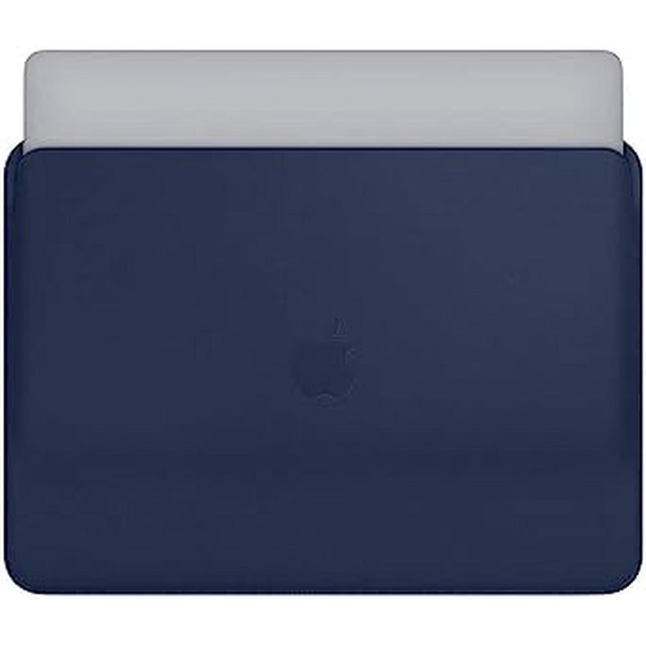 Midnight Blue Leather Sleeve for 13 MacBook - DOKUTRONIX