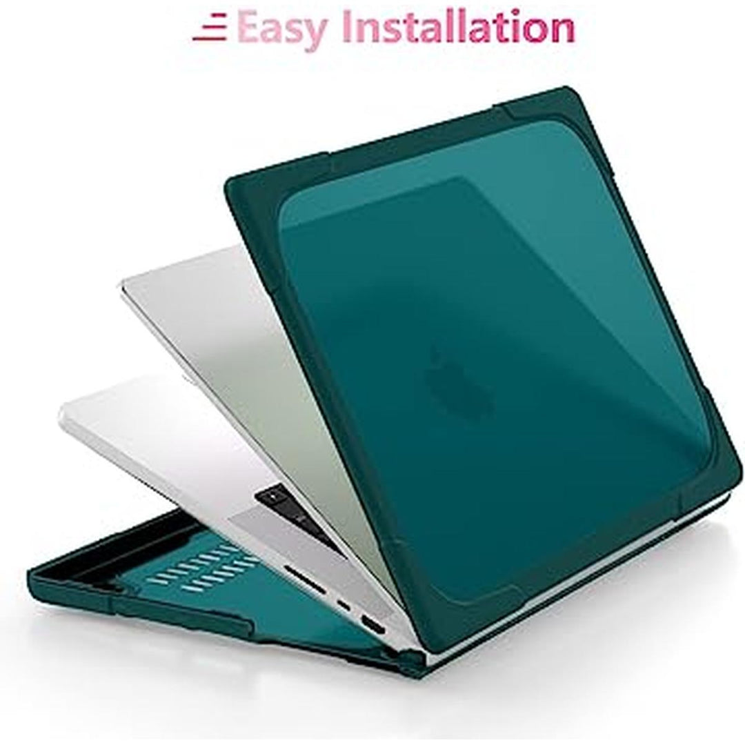 Batianda Deep Teal MacBook Pro 14 Case - DOKUTRONIX