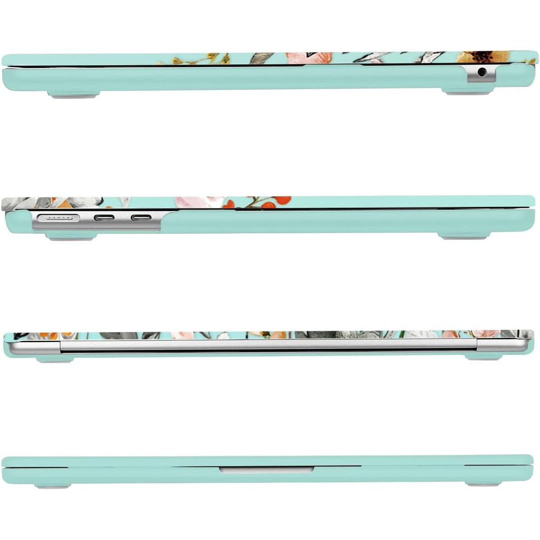 Clear Bloom MacBook Air 13 Case & Cover Set