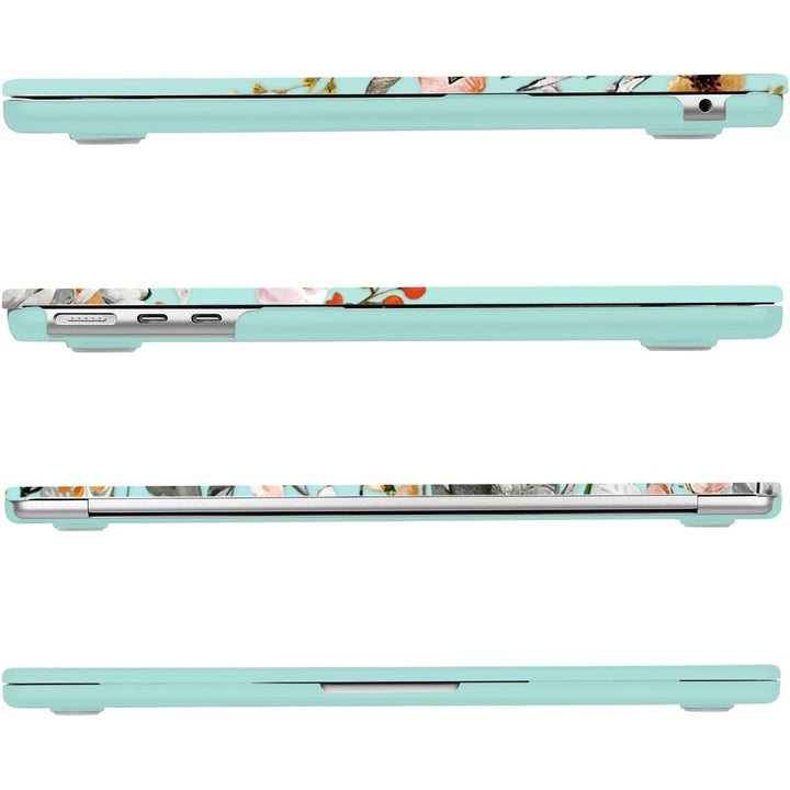 Clear Bloom MacBook Air 13 Case & Cover Set