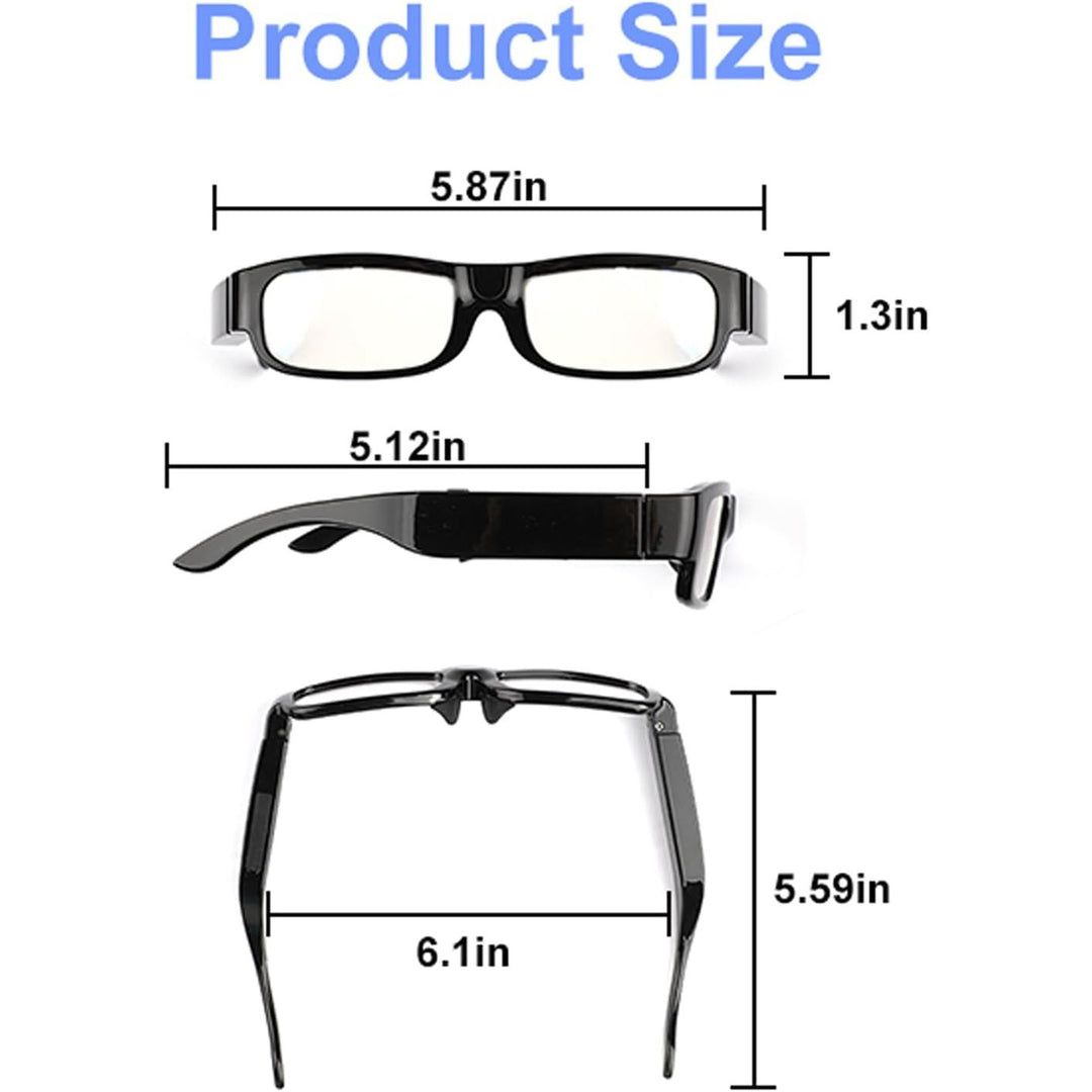CamGlasses 2K: Smart, Wearable, No App, 64G SD