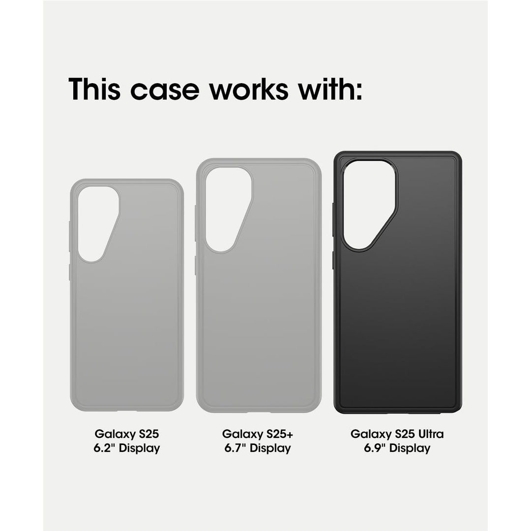 OtterBox Samsung Galaxy S25 Commuter Series Case - Black - DOKUTRONIX