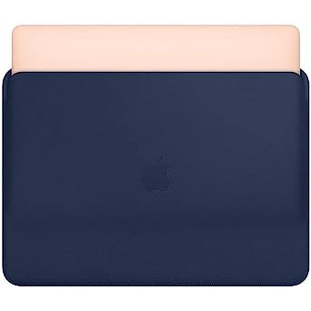 Midnight Blue Leather Sleeve for 13 MacBook - DOKUTRONIX