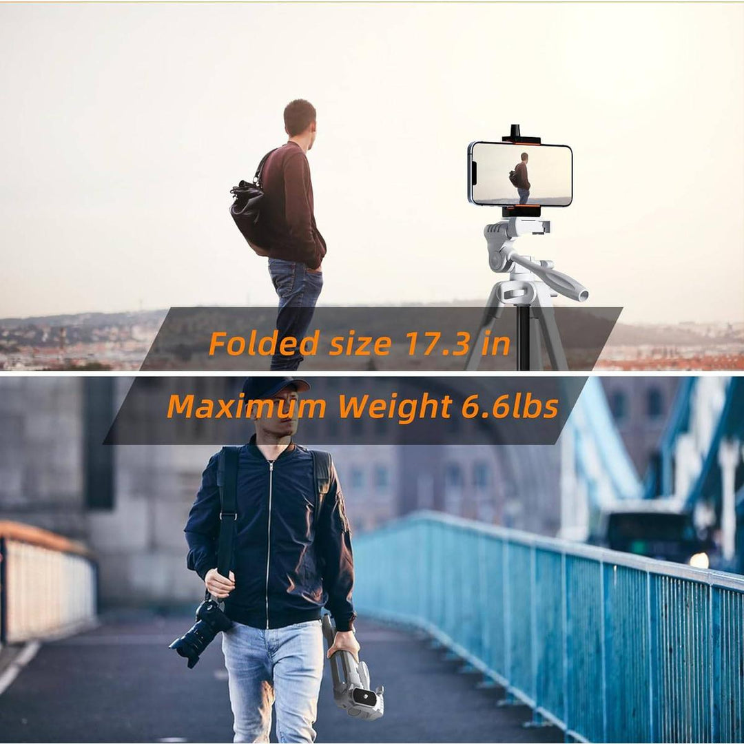 SnapStand - Extendable Phone Tripod - White - DOKUTRONIX