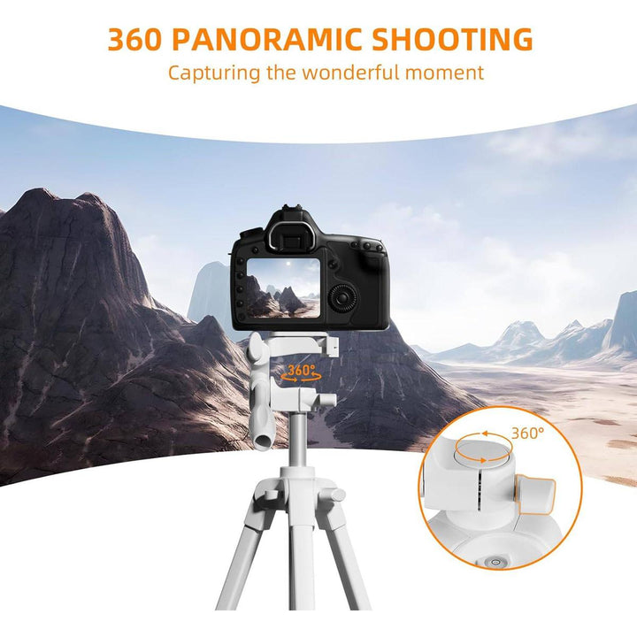 SnapStand - Extendable Phone Tripod - White - DOKUTRONIX