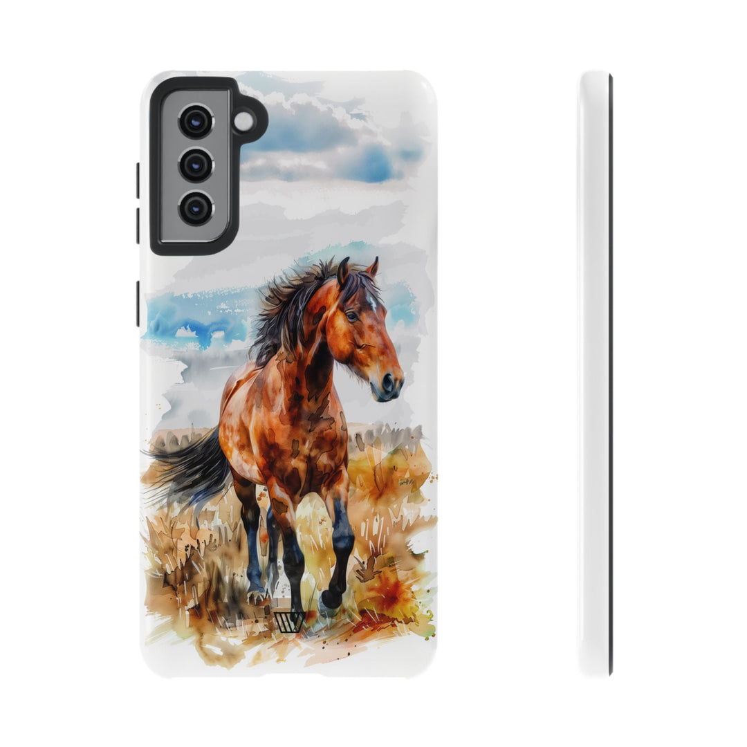 WATERCOLOR HORSE | Tough Phone Case
