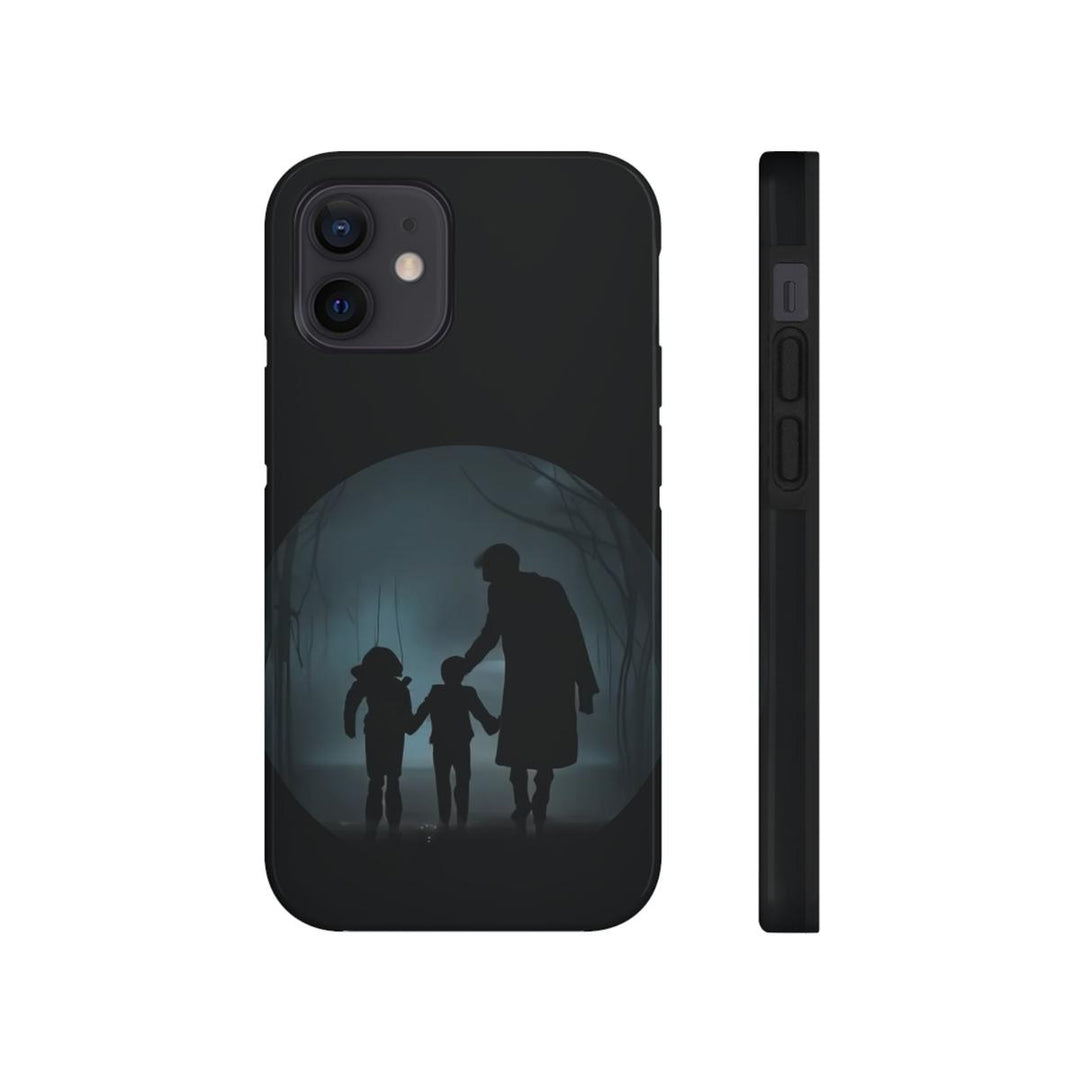Father & Kids Silhouette Tough Case - DOKUTRONIX