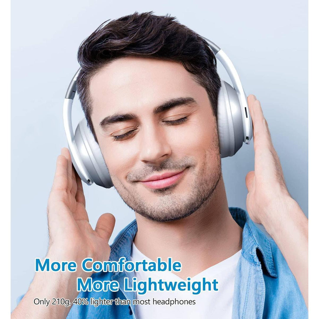 Silversound 60-Hr Bluetooth Hi-Fi Headphones - DOKUTRONIX