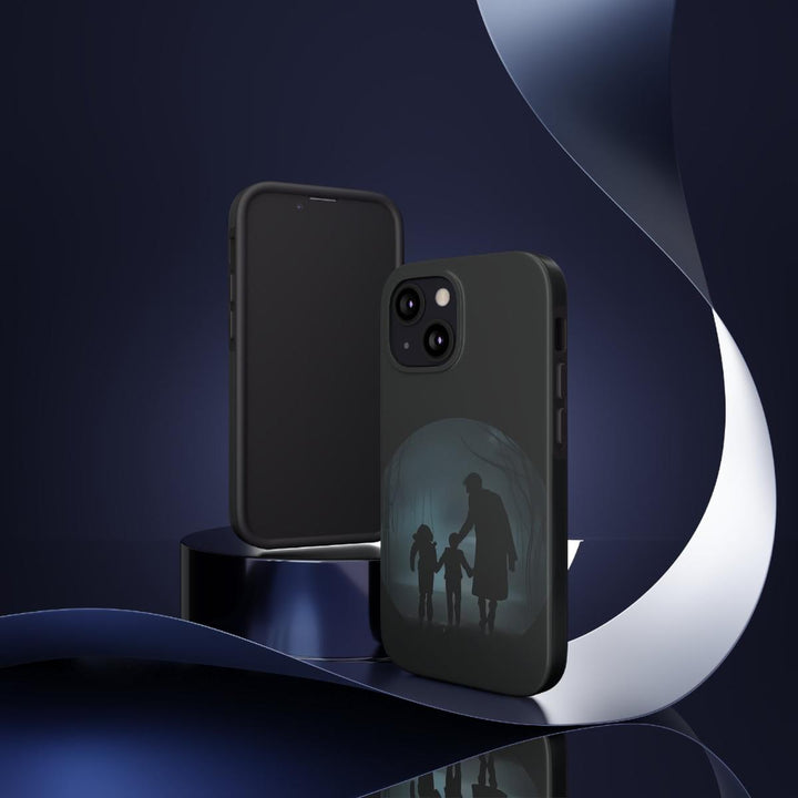 Father & Kids Silhouette Tough Case - DOKUTRONIX