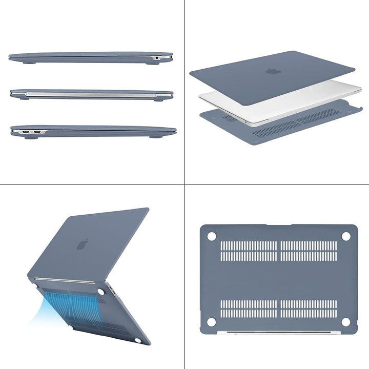 Airy Blue Hard Shell Case for MacBook Air 13