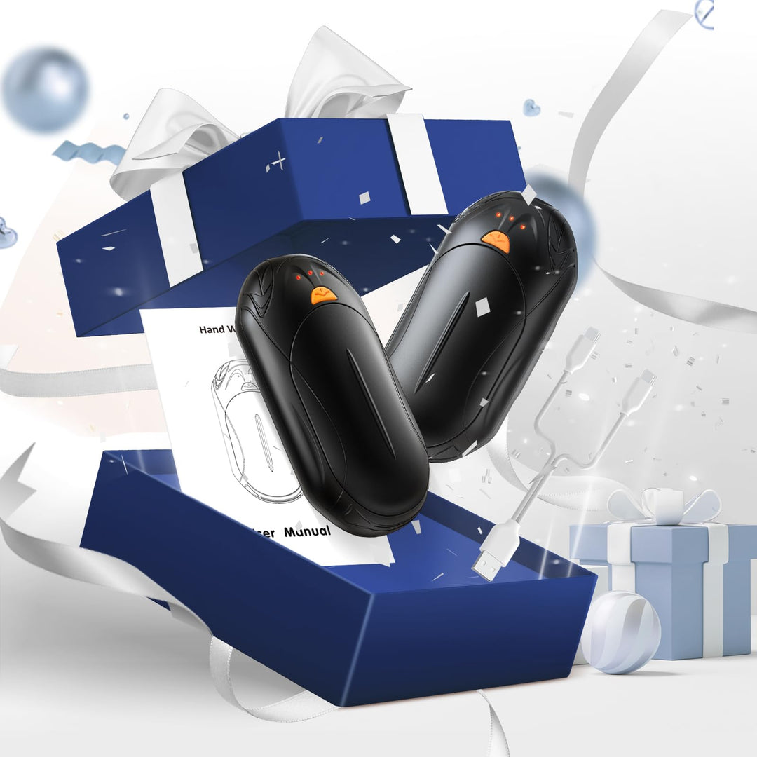 SmartHeat Duo: 20Hrs Rechargeable Hand Warmers