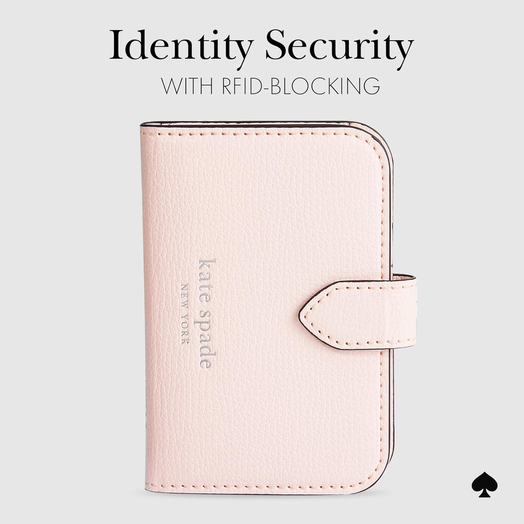 Kate Spade Chalk Pink MagSafe Wallet Modern Style - DOKUTRONIX