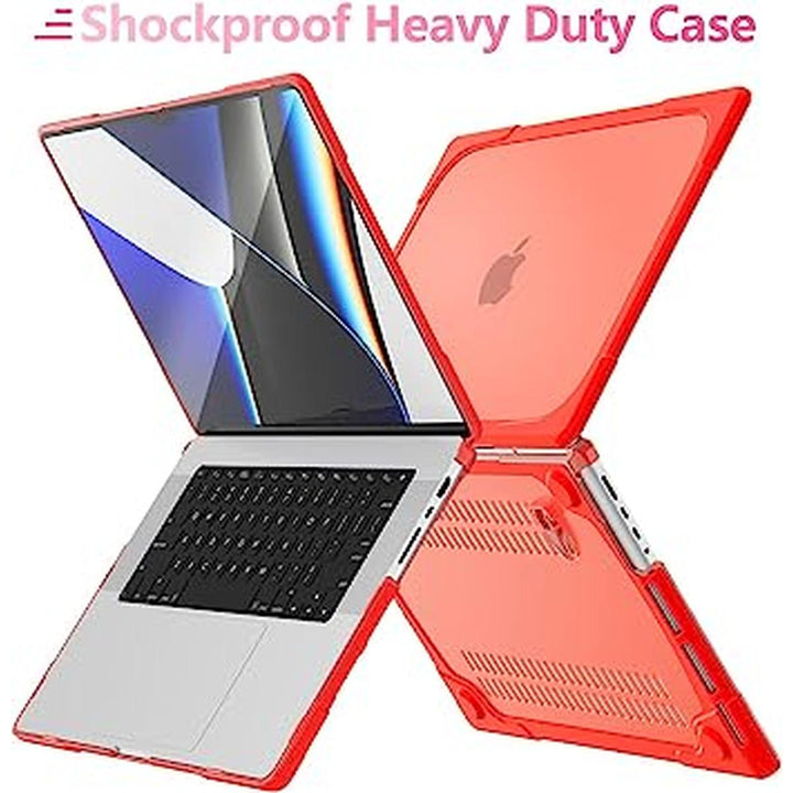 Batianda Red MacBook Pro 14 Case - DOKUTRONIX