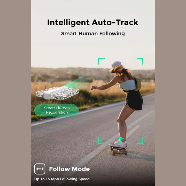 X1 CamFly Drone: Self-Flying, Foldable, Hands-Free