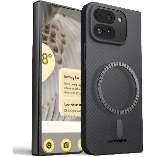 ThinBorne Pixel 10 Pro Fold Case - Ultra Thin Black - DOKUTRONIX