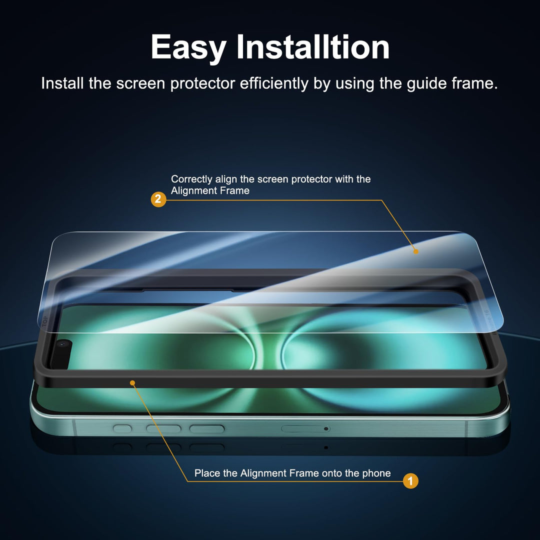 NEW'C Triple Shield: iPhone 16 Pro Protection Kit