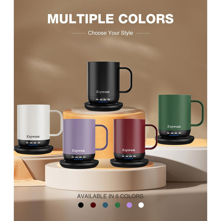 HeatMug Pro: Smart Self-Heating Coffee Cup