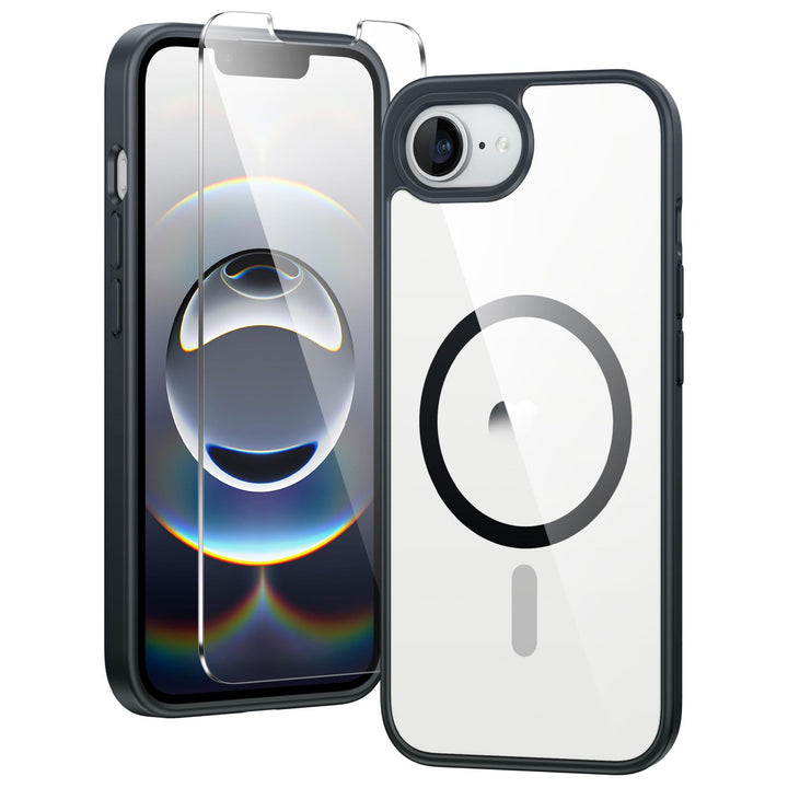MaxGuard ClearShield: Magnetic Anti-Yellow iPhone Case