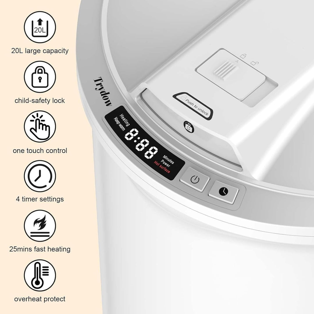 CozyHeat Ultra Towel Warmer Bucket with Timer