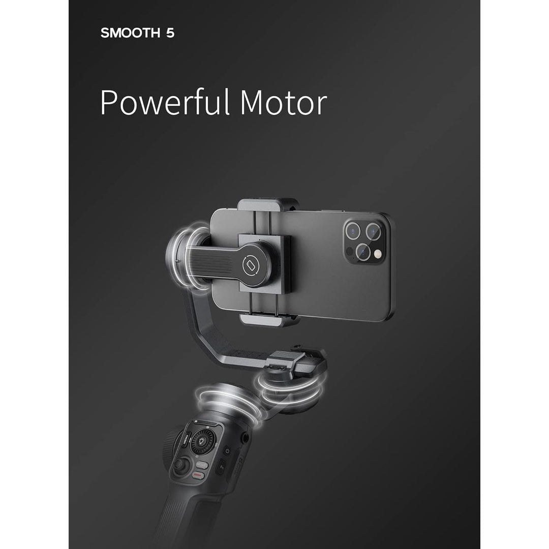 TrioTrack Pro: AI-Powered Gimbal Stabilizer - DOKUTRONIX