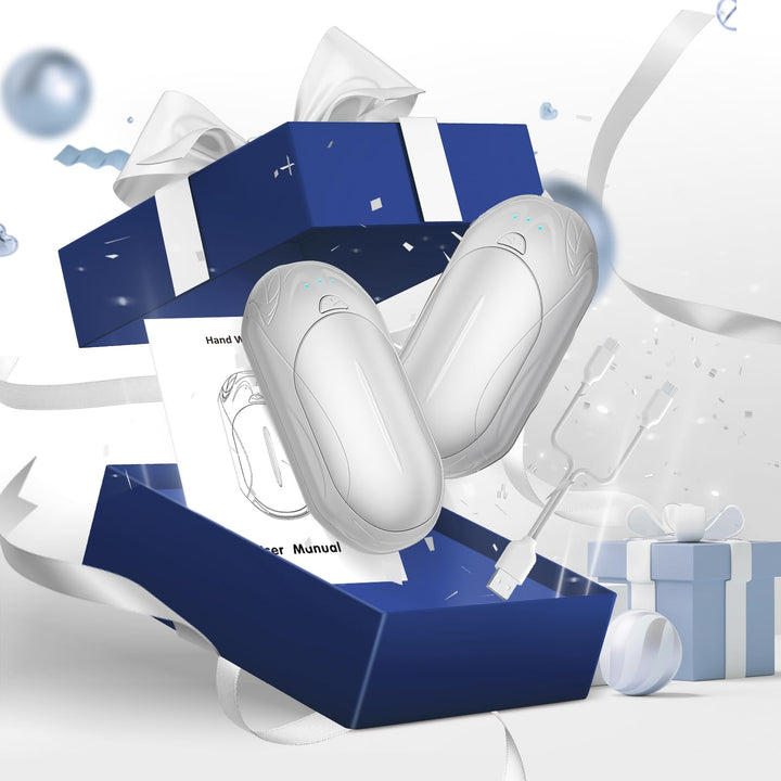 SmartHeat Duo: 20Hrs Rechargeable Hand Warmers