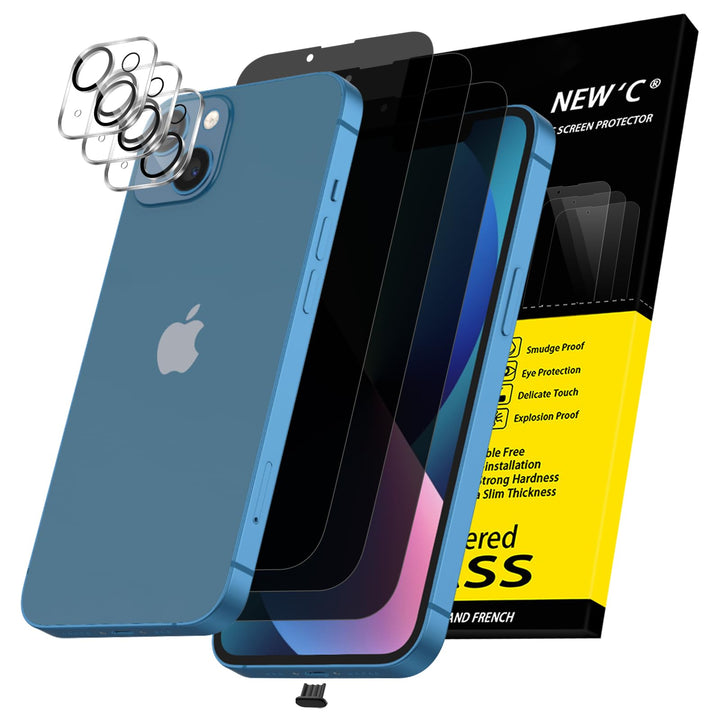 NEW'C Triple Shield: iPhone 16 Pro Protection Kit