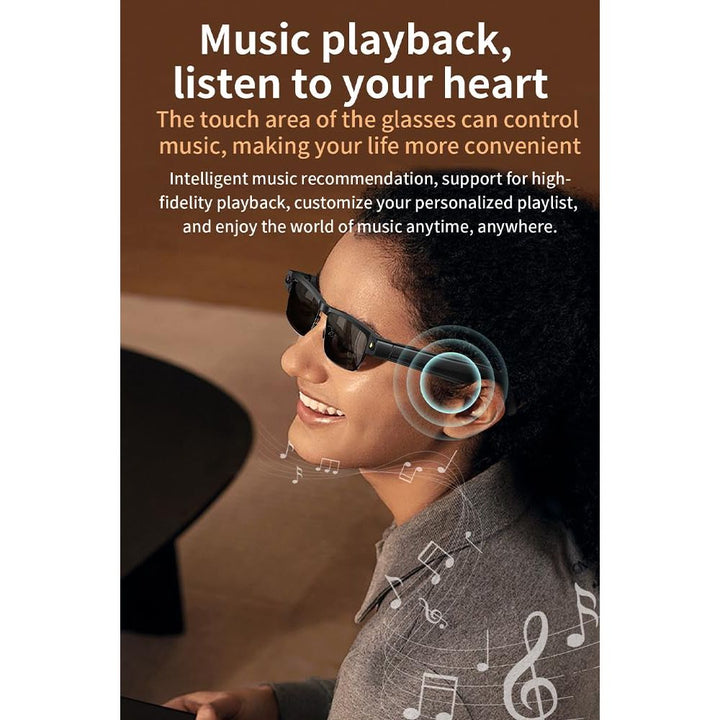 VisionCapture Smart Glasses: HD Photo & Video Recorder