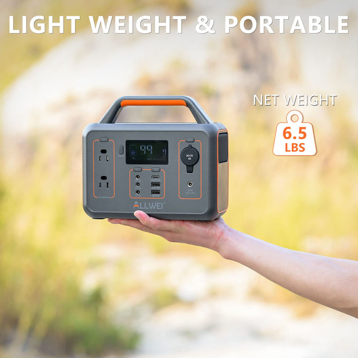 ALLWEI Solar Generator 280Wh