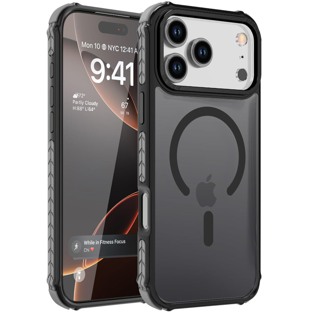 MagnoGuard Forest Red iPhone 17 Pro Max Case