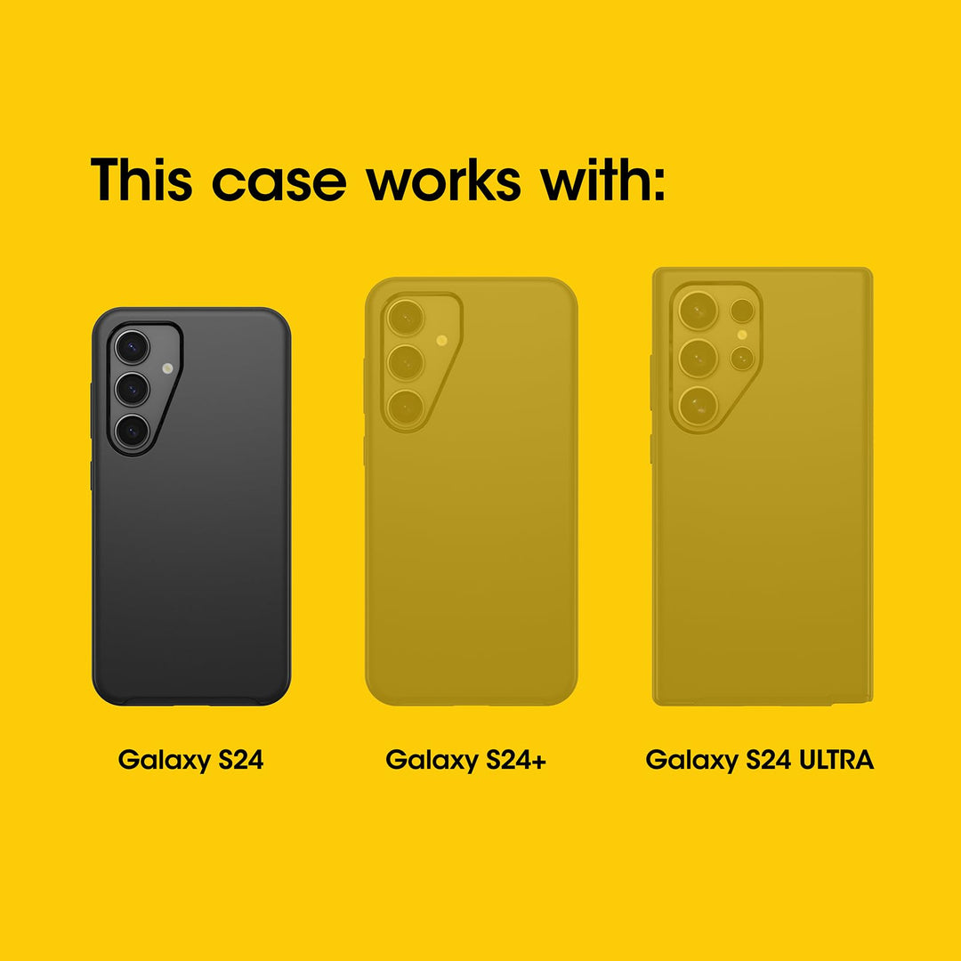 OtterBox Samsung Galaxy S24 Commuter Series Case - GET Your Greens, Slim & Tough, Pocket-Friendly, with Port Protection - DOKUTRONIX