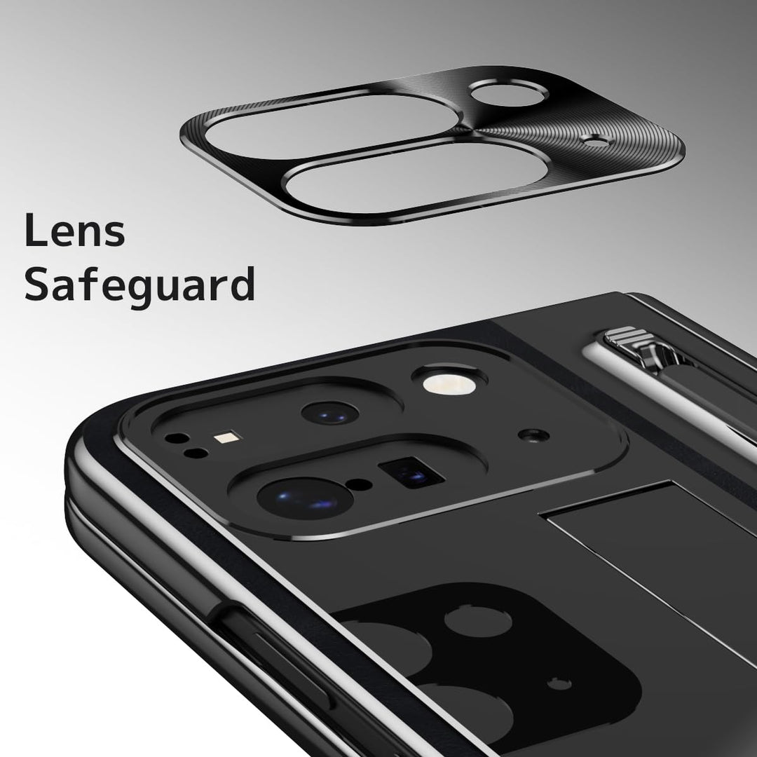 NINKI Fold Case for Pixel 10 Pro - Brown Elegance - DOKUTRONIX