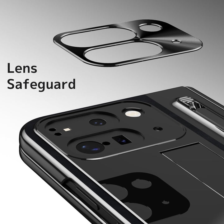 NINKI Fold Case for Pixel 10 Pro - Brown Elegance - DOKUTRONIX