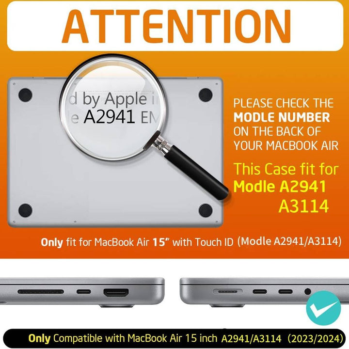 SUPCASE Rugged MacBook Air 15 Unicorn Beetle