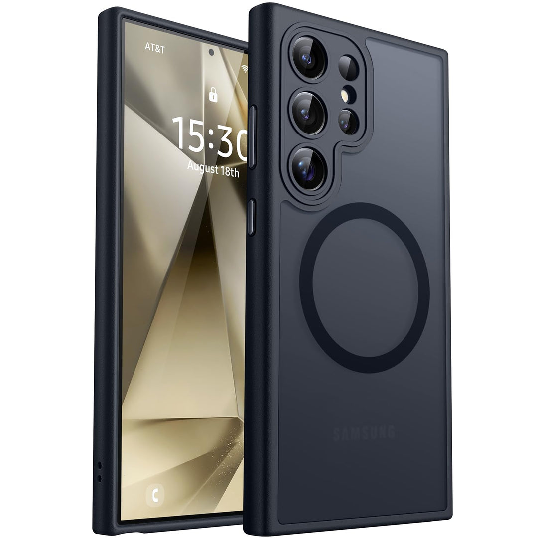 MagFlex Clear Case for Galaxy S25 Ultra with Kickstand - DOKUTRONIX