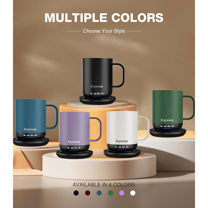 HeatMug Pro: Smart Self-Heating Coffee Cup