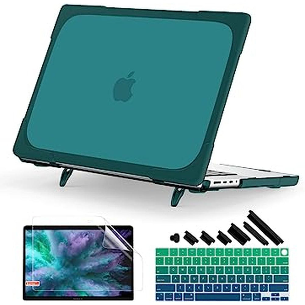 Batianda Deep Teal MacBook Pro 14 Case - DOKUTRONIX