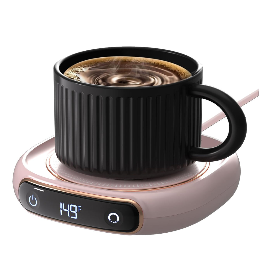 AutoHeat Mug Warmer: 3-Temp Desk & Office Essential