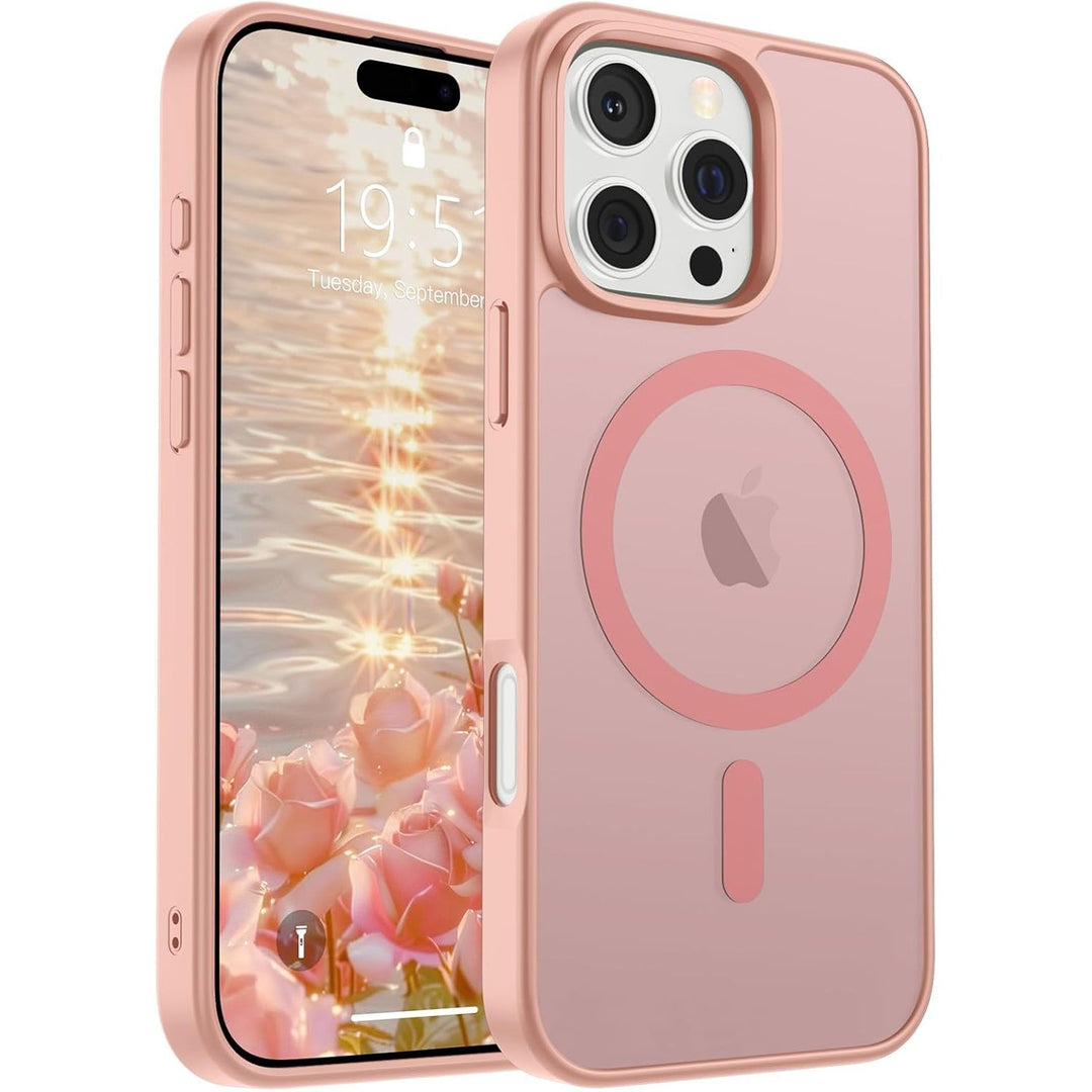 MagSafeGuard: Deep Blue Translucent iPhone 16 Case