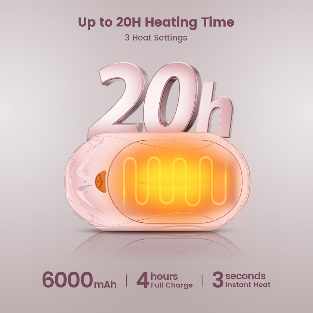 CozyPals: Rechargeable Hand Warmers Duo 6000mAh